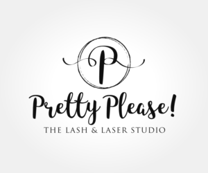 Logo Design by logoarts for Pretty Please! Lash & Laser Studio | Design: #25139734