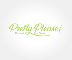 Logo Design by logoarts for Pretty Please! Lash & Laser Studio | Design: #25139789