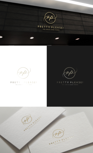 Pretty Please! The Lash & Laser Studio | Logo Design by GLDesigns