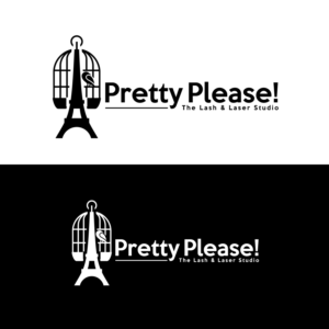 Pretty Please! The Lash & Laser Studio | Logo Design by Graphic Bricks
