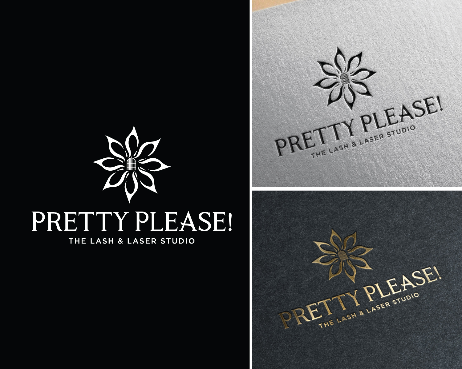 Logo Design by Atec for Pretty Please! Lash & Laser Studio | Design #25137013