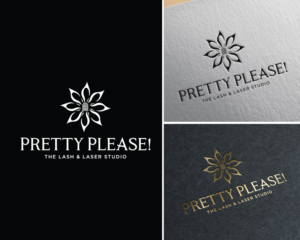Logo Design by Atec for Pretty Please! Lash & Laser Studio | Design: #25137013