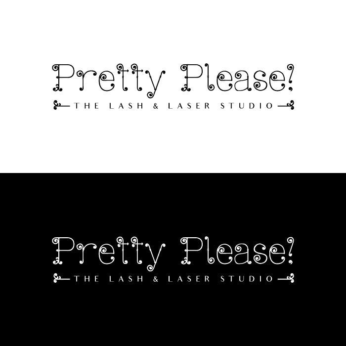 Logo Design by CC Creative Design for Pretty Please! Lash & Laser Studio | Design #25177849