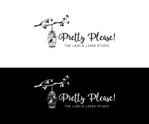 Logo Design by Nageen Ijazz for Pretty Please! Lash & Laser Studio | Design: #25149214