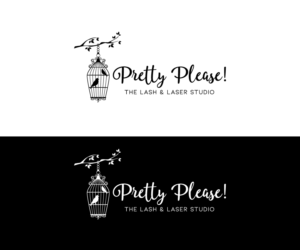 Logo Design by Nageen Ijazz for Pretty Please! Lash & Laser Studio | Design: #25149257
