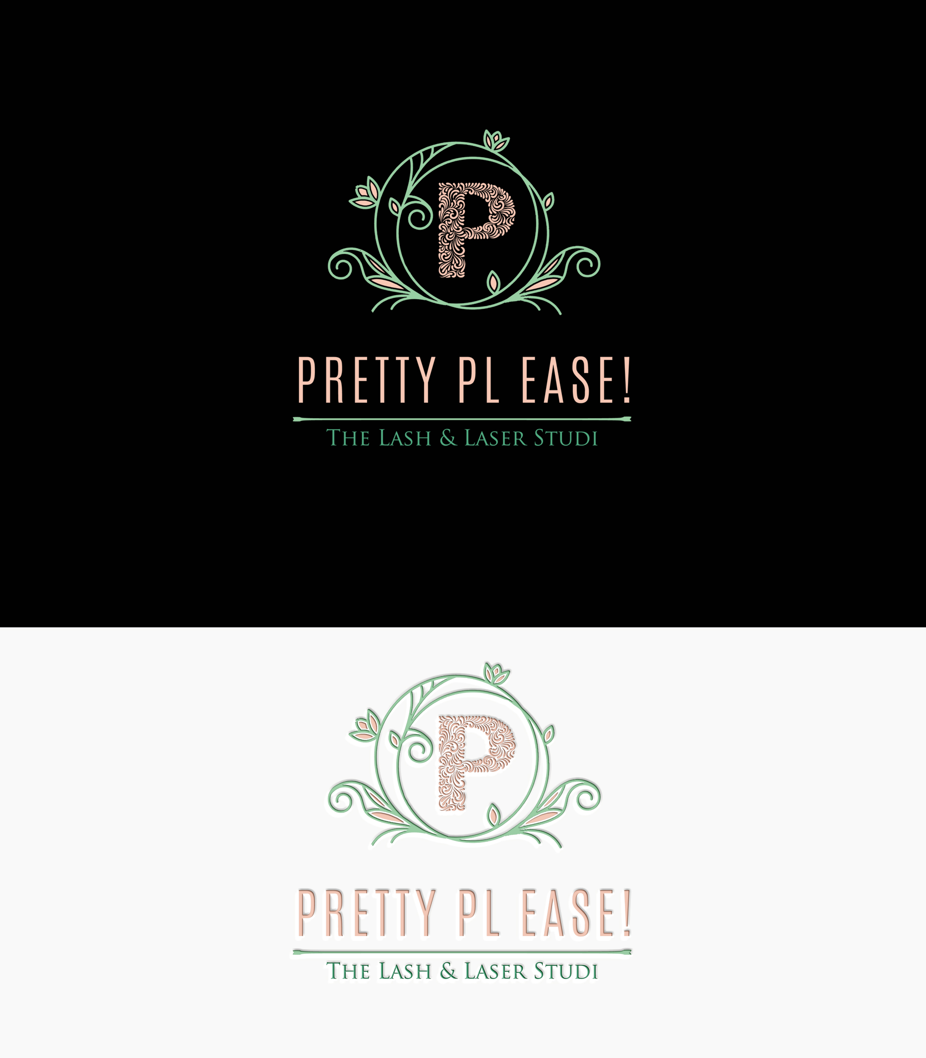Logo Design by Ana Gocheva for Pretty Please! Lash & Laser Studio | Design #25133178