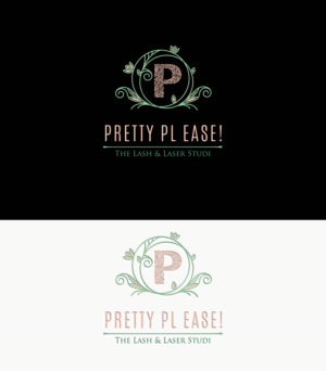 Logo Design by Ana Gocheva for Pretty Please! Lash & Laser Studio | Design: #25133178