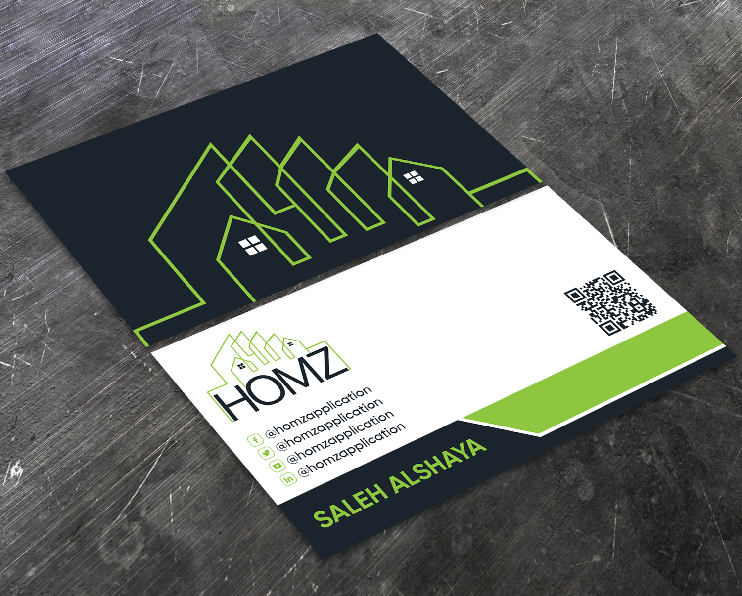 Visitenkarten-Design von Verified artistry (Design garden) für Homz app | Design #25168414