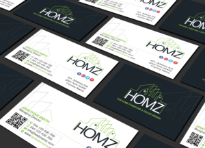 Business Card Design by Creations Box 2015 for Homz app | Design: #25141589