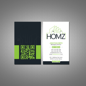 Business Card Design by Creations Box 2015 for Homz app | Design: #25141593