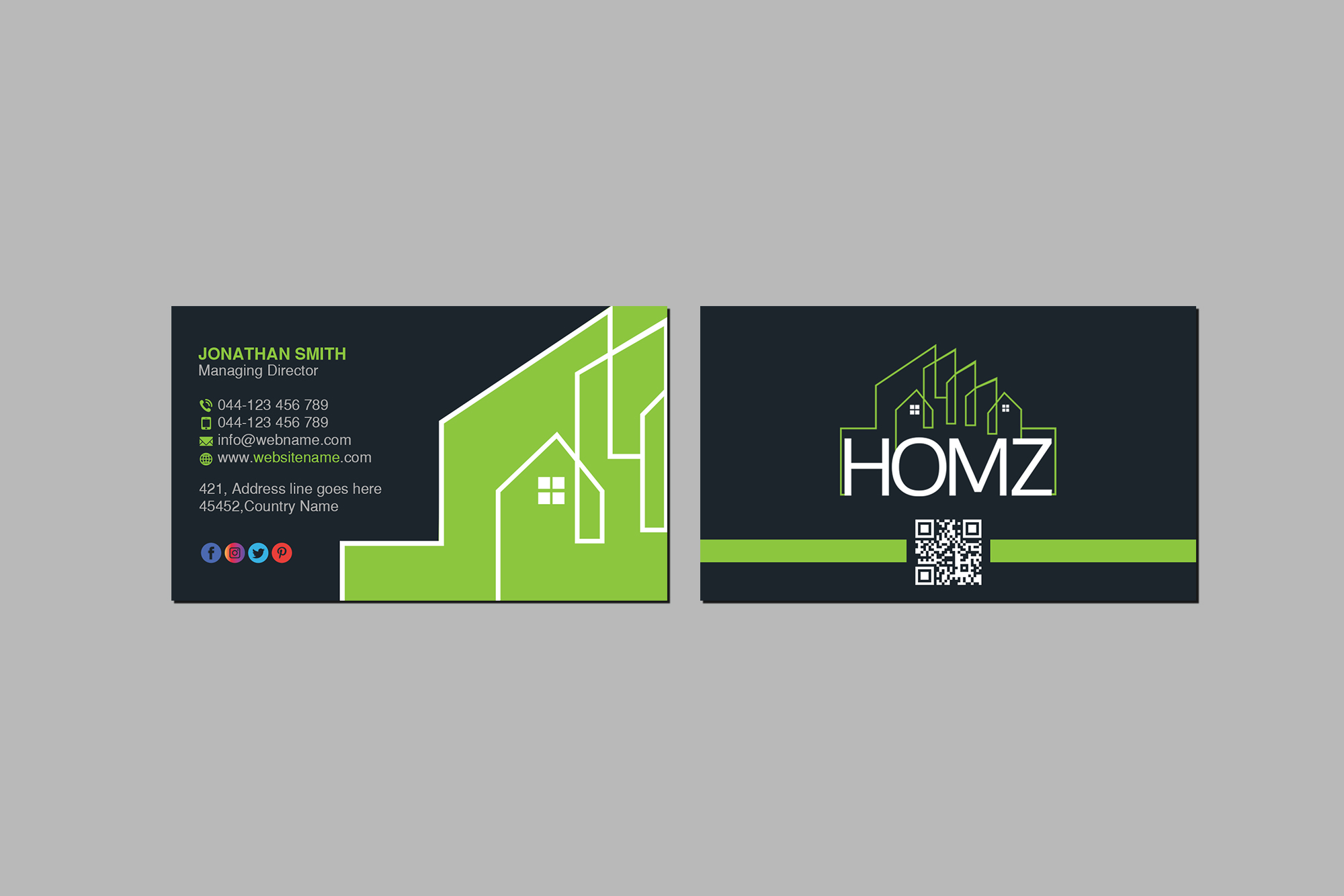 Design de Carte de Visite par Creations Box 2015 pour Homz app | Design #25141598