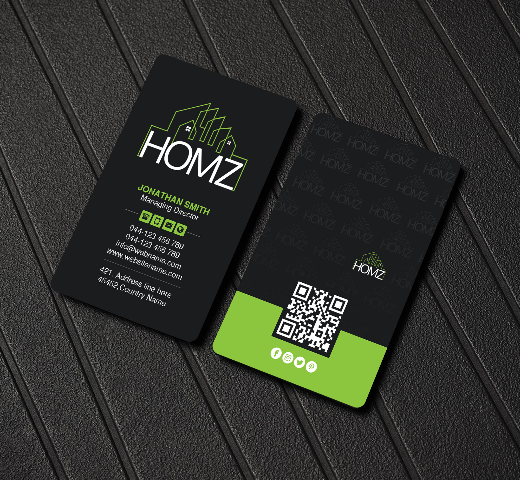 Design de Carte de Visite par Creations Box 2015 pour Homz app | Design #25141605