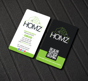 Business Card Design by Creations Box 2015 for Homz app | Design: #25141606