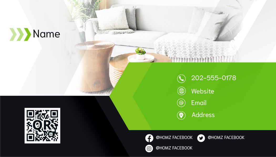 Business Card Design by digitalpolo.com for Homz app | Design #25142958