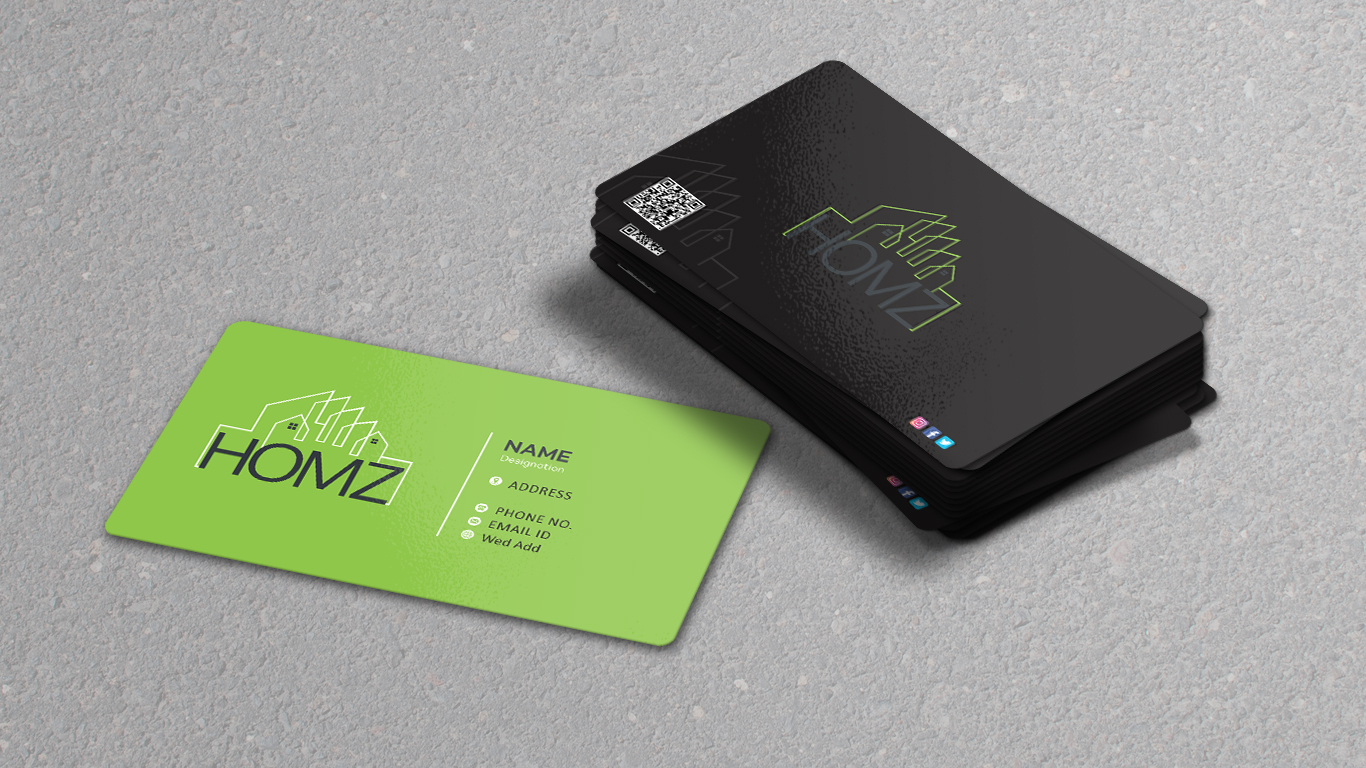Visitenkarten-Design von Dave Paresh für Homz app | Design #25170756