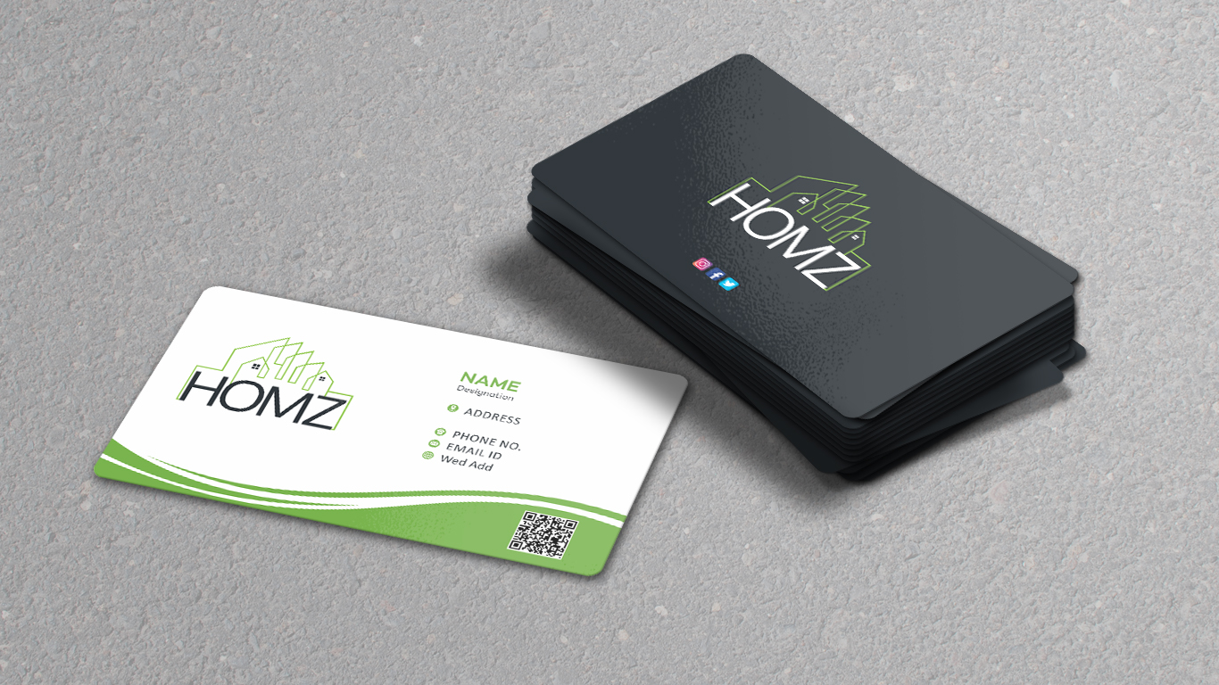 Business Card Design by Dave Paresh for Homz app | Design #25170770