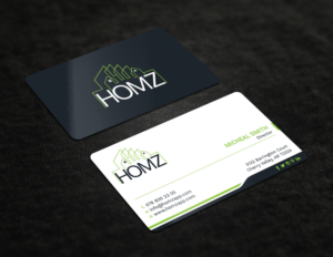 Diseño de Tarjeta de Presentación por Tripti Ranjan Gain para Homz app | Diseño: #25136230