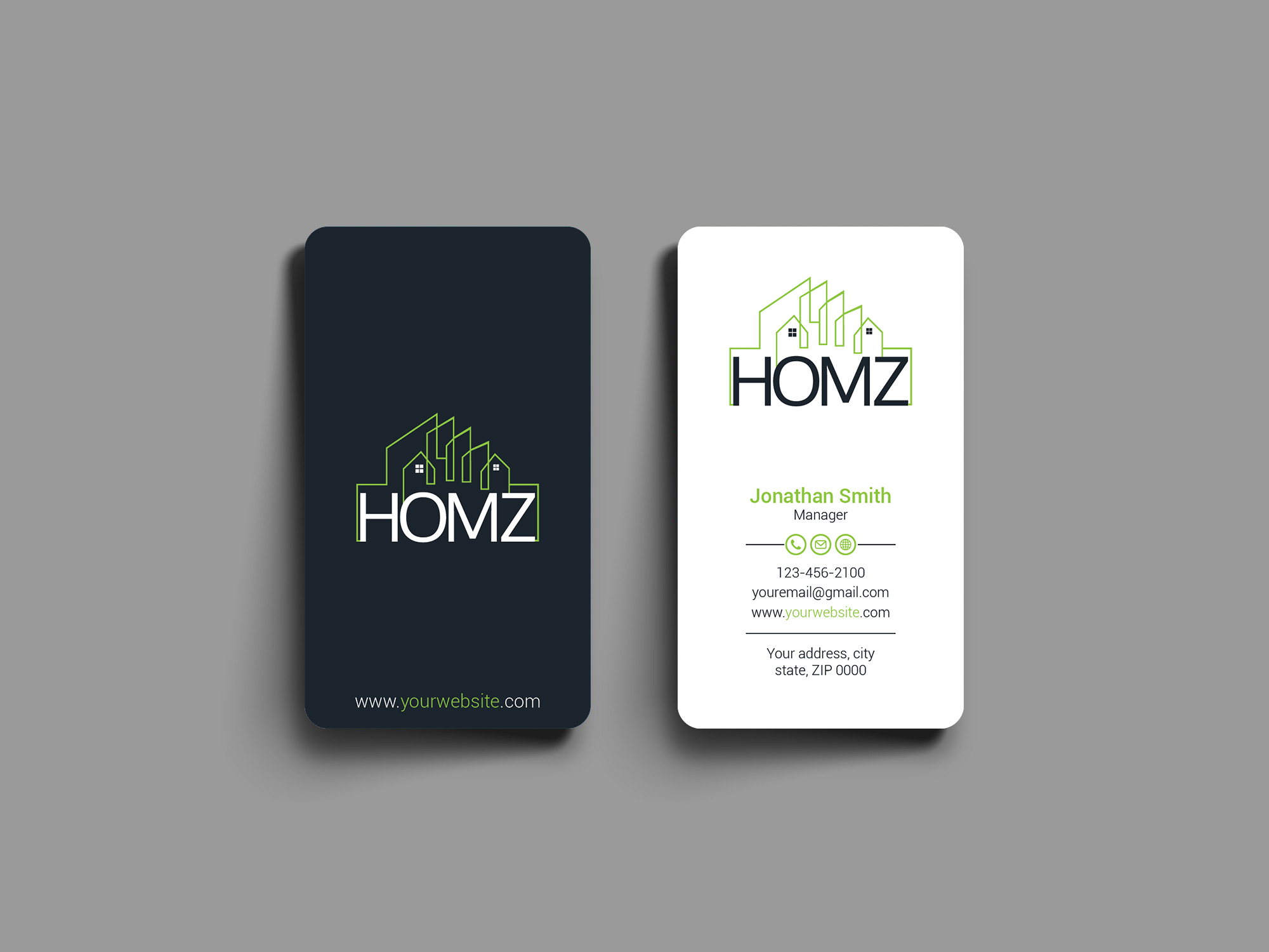 Diseño de Tarjeta de Presentación por Imagine design000 para Homz app | Diseño #25135457