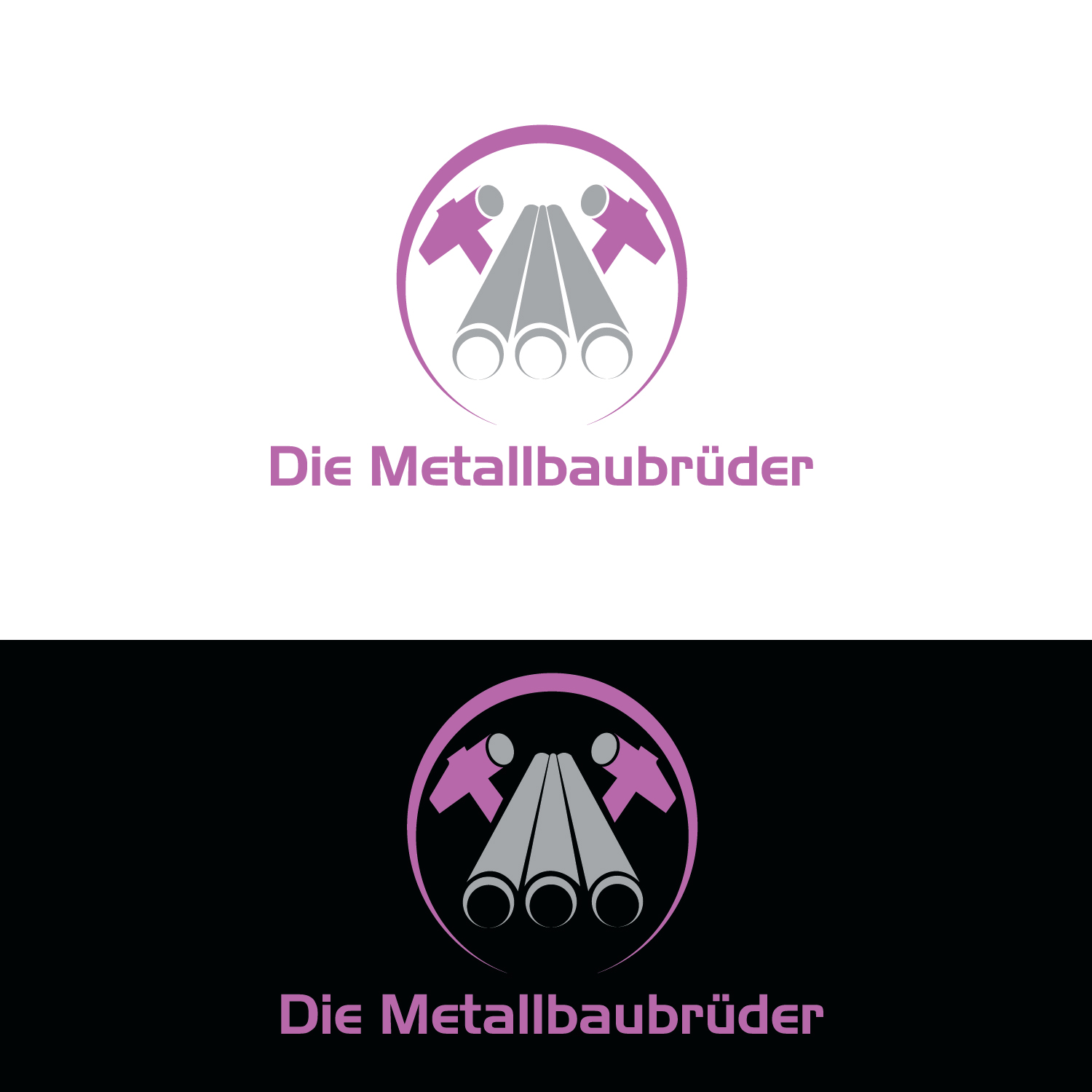 Logo Design by emptyboxgraphics for Die Metallbaubrüder | Design #25141504