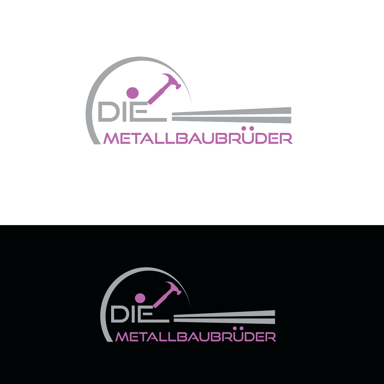Logo Design by emptyboxgraphics for Die Metallbaubrüder | Design #25146835
