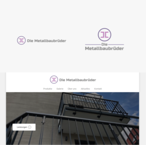 Logo Design by ThiagoB for Die Metallbaubrüder | Design: #25257991