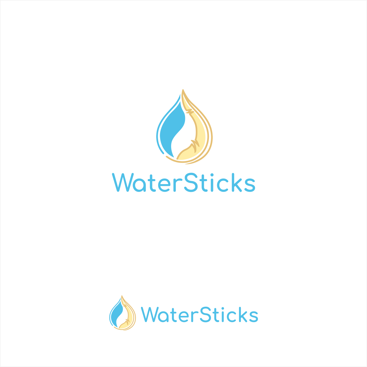 Diseño de Logo por Arham Hidayat para WaterSticks, Inc. | Diseño #25154986