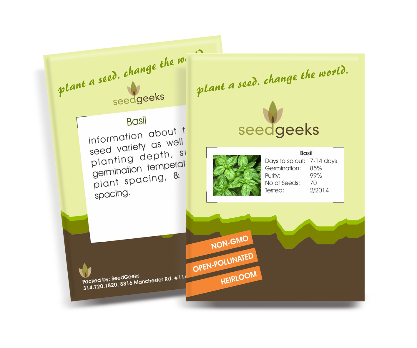 Packaging Design by SK for SeedGeeks, LLC | Design #3022167