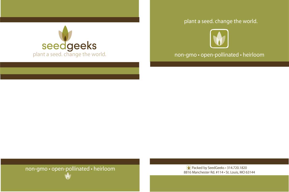Packaging Design by lindsayjanzen for SeedGeeks, LLC | Design #3044600