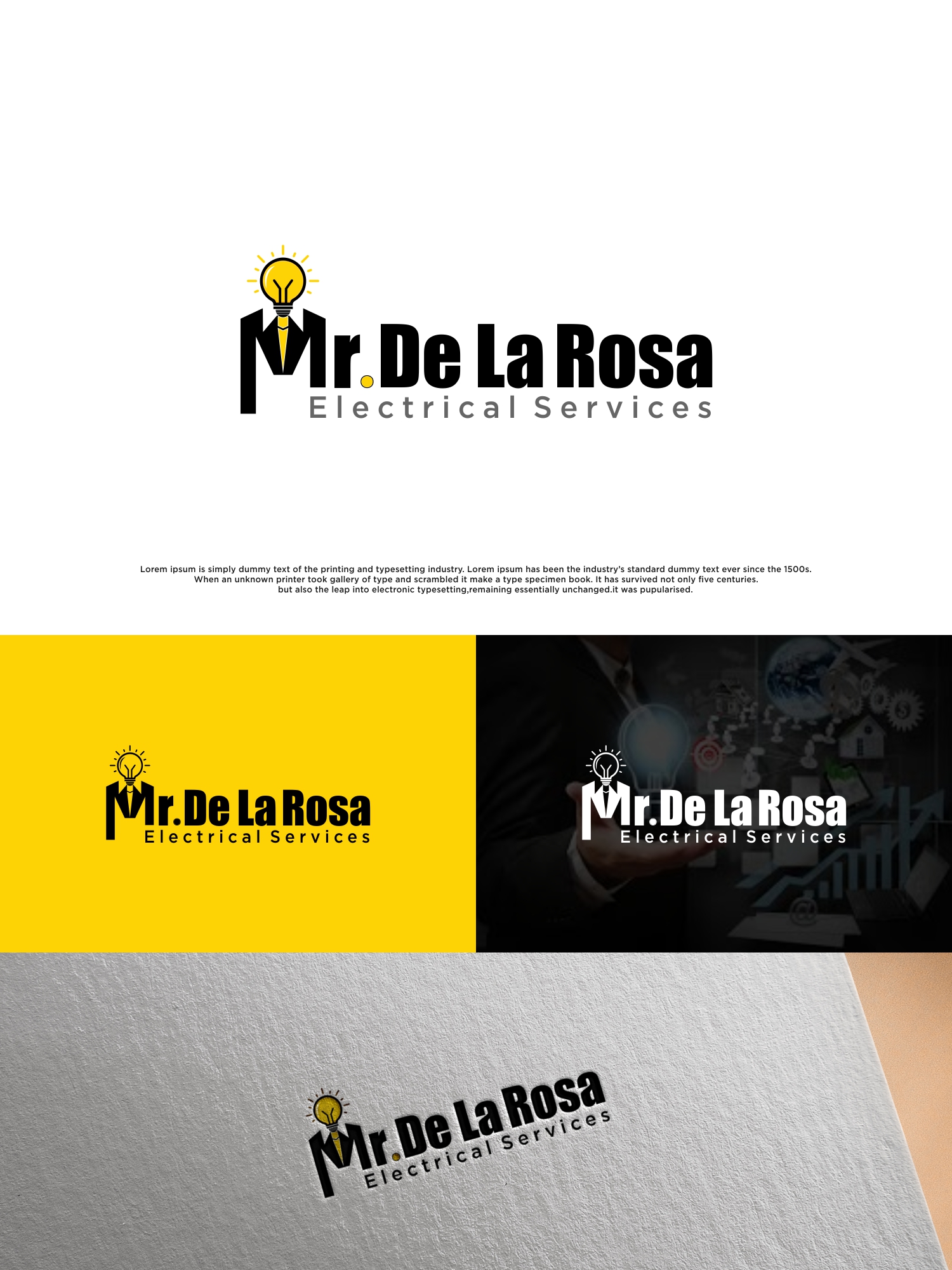 Diseño de Logo por 2662 DESIGN para Mr De La Rosa LLC | Diseño #25202325