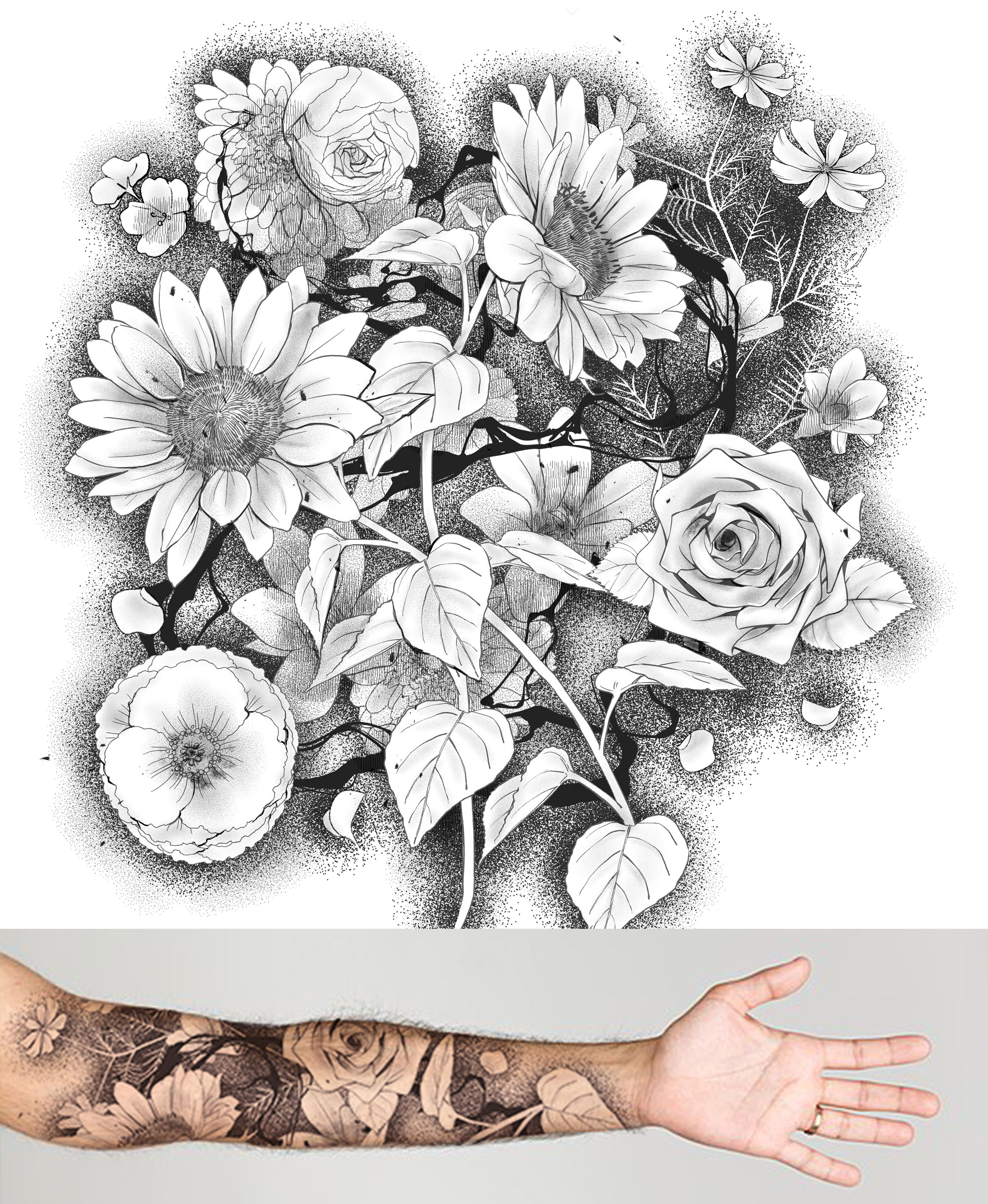 Tattoo Design by Amymymy for this project | Design #25137452