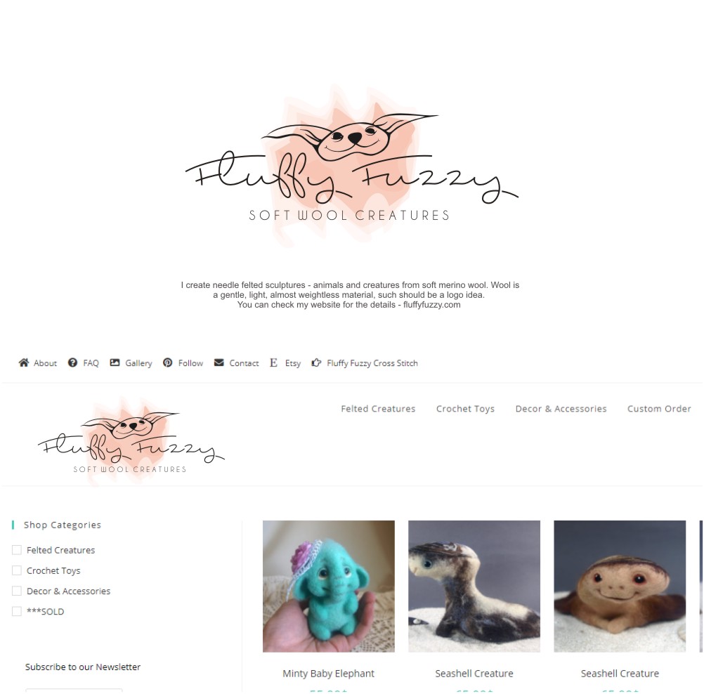Logo Design by Hardwork for Fluffy Fuzzy | Design #25221362
