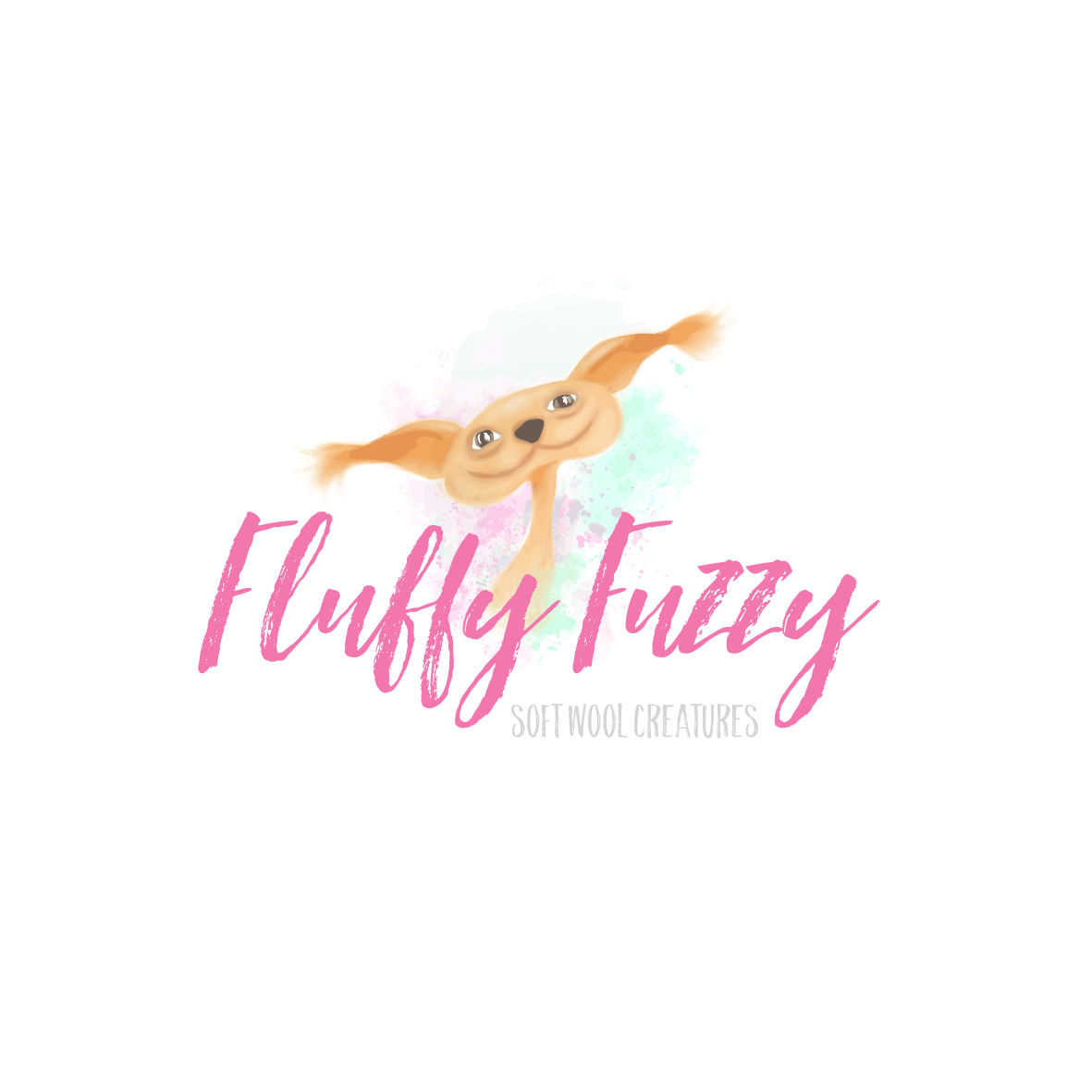 Logo Design by Samantha Ward Design for Fluffy Fuzzy | Design #25213475