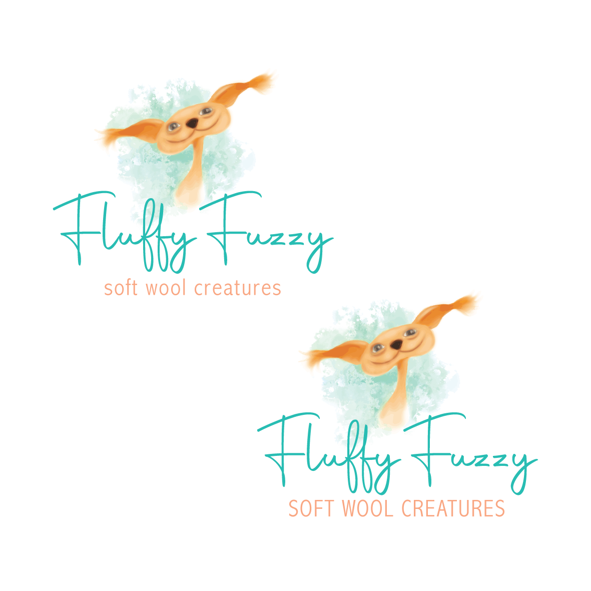 Logo Design by Samantha Ward Design for Fluffy Fuzzy | Design #25228261