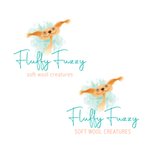 Logo Design by Samantha Ward Design for Fluffy Fuzzy | Design: #25228261