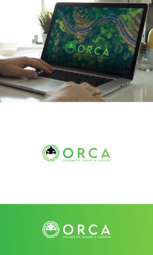 We want to show the technology side the green side and the telematic side of our solution | Logo-Design von Haja_H2