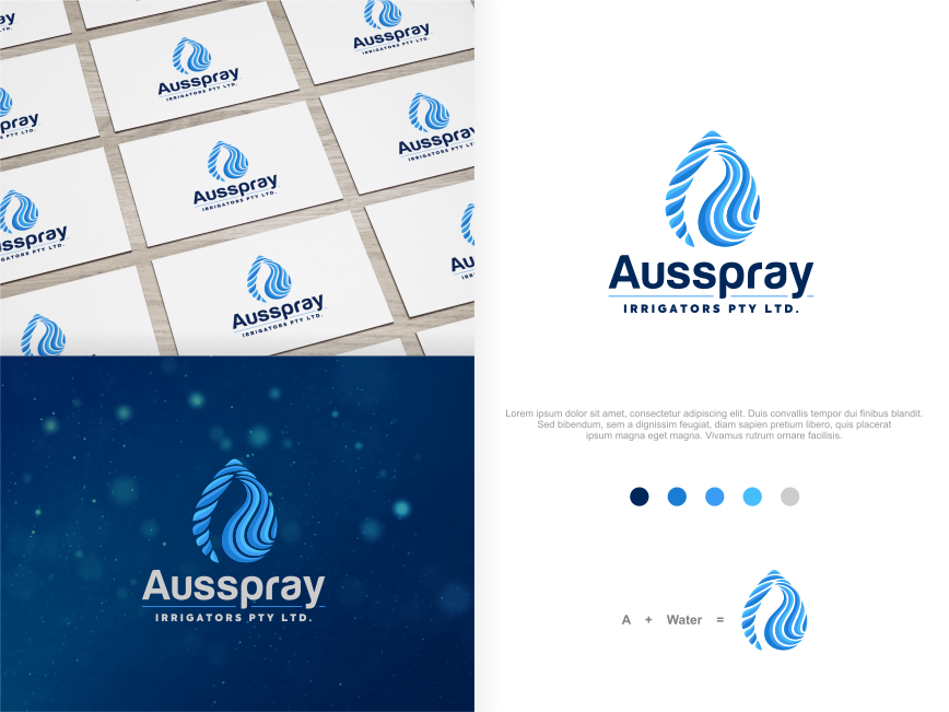 Logo Design by artswolf for Ausspray | Design #25165853