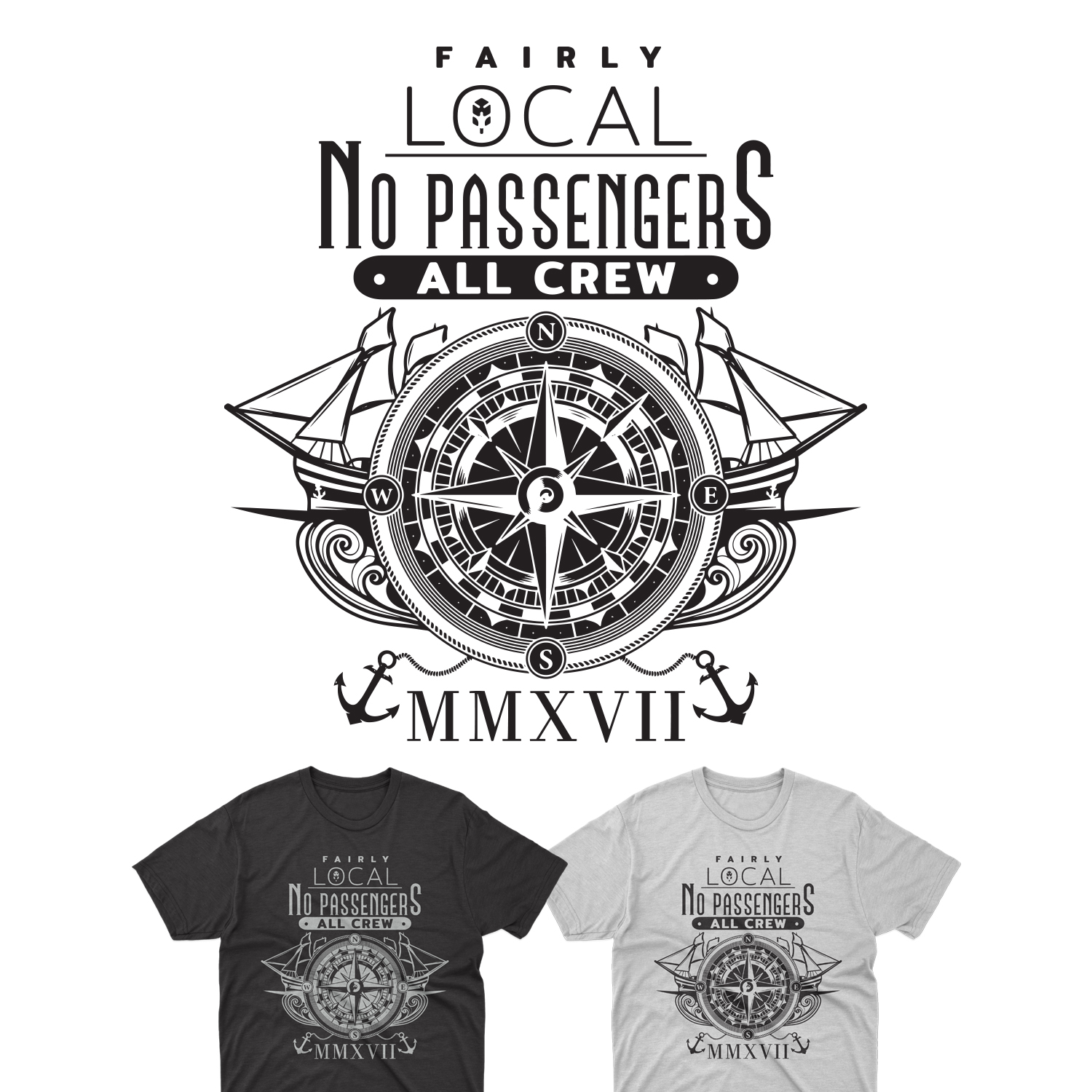 Diseño de Camiseta por cahayafatimah para Fairly Local Apparel | Diseño #25142166