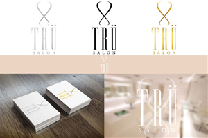 Logo Design by JK for trü salon inc | Design: #3064060