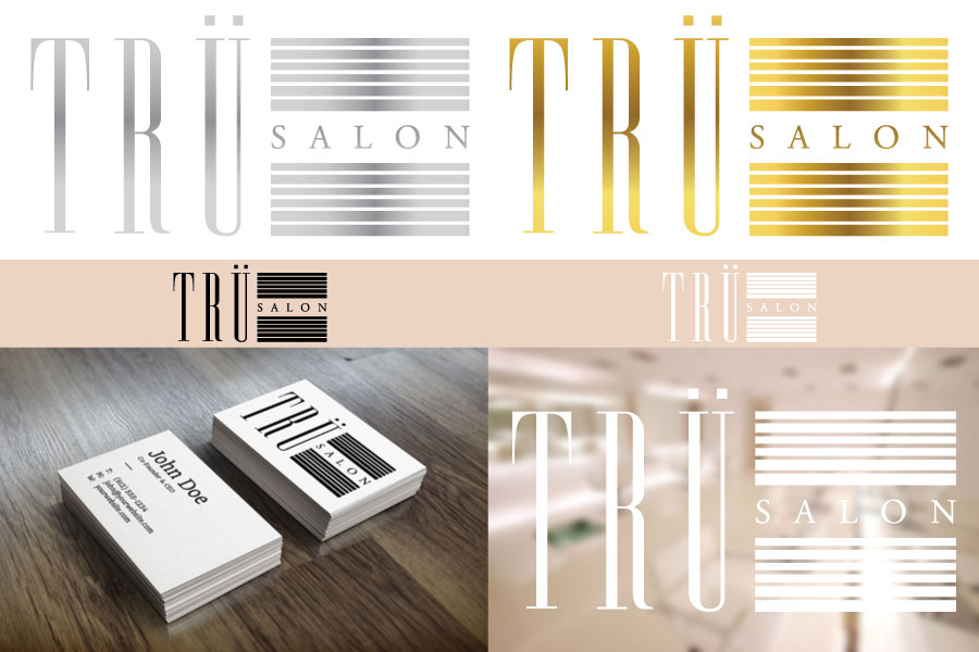 Logo Design by JK for trü salon inc | Design #3075907