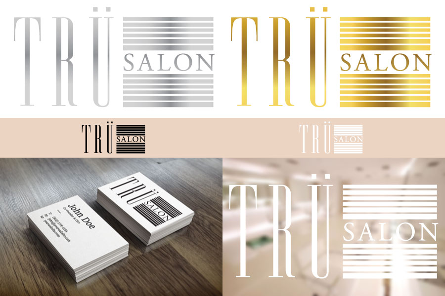 Logo Design by JK for trü salon inc | Design #3085308