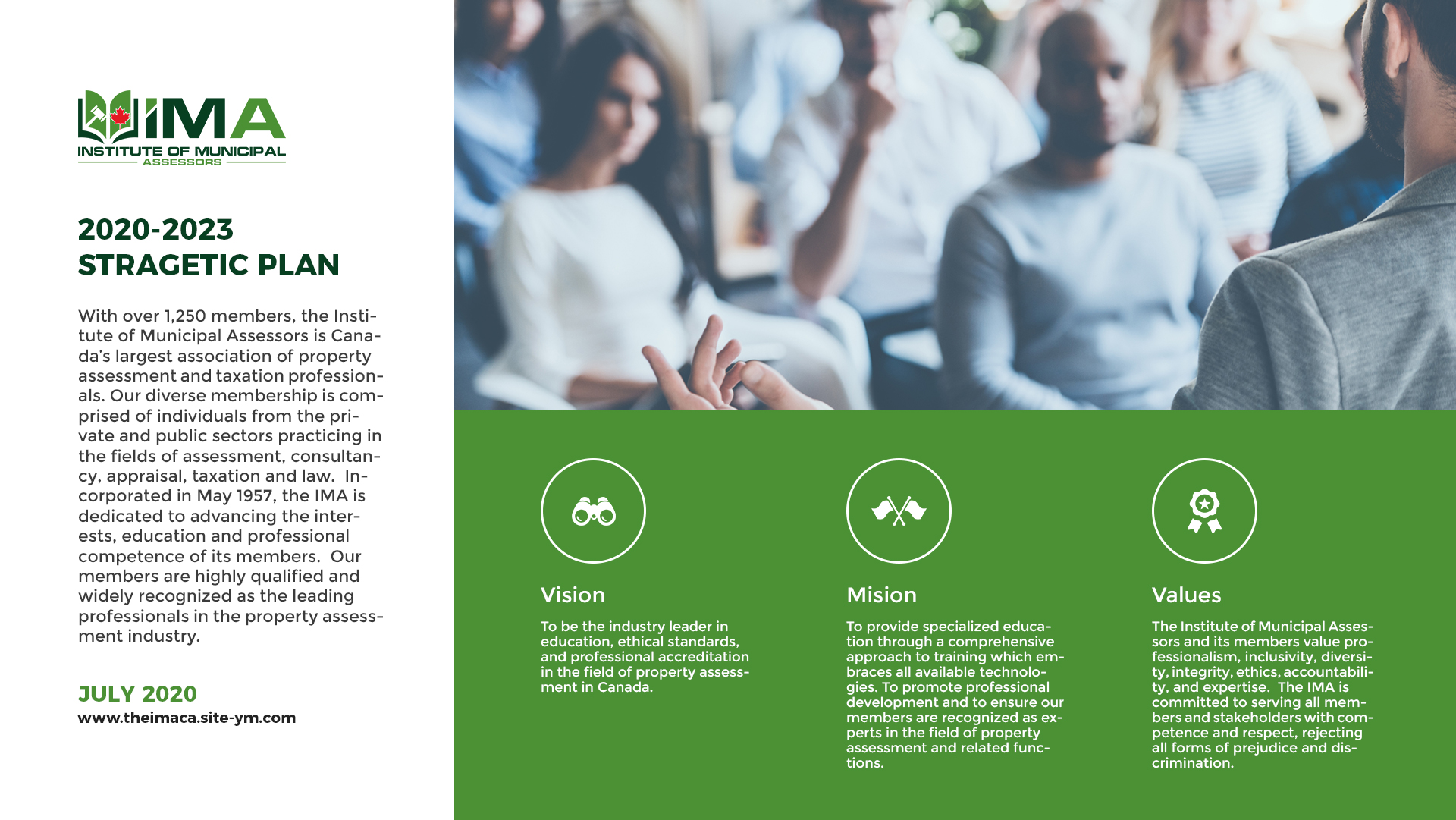 Graphic Design by Cosmos Studios for The Institute of Municipal Assessors | Design #25164057