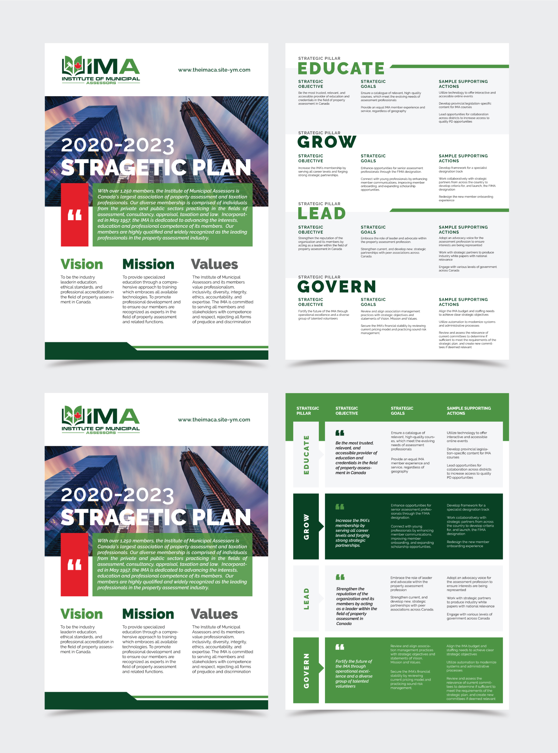 Graphic Design by JK18 for The Institute of Municipal Assessors | Design #25155785