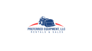 Preferred Equipment, LLC. and underneath that maybe have it say rentals and sales | Logo Design by jaime.sp