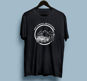 Out n About Adventures - Clothing Brand | Design de T-shirt par dundun