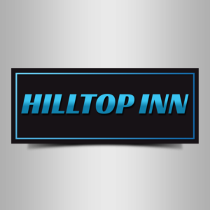 new signage design for budget motel - Hilltop Inn  | Signage Design by Designers Hub