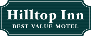 new signage design for budget motel - Hilltop Inn  | Signage Design by DesignART