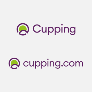 Cupping.com (formal logo) and another informal logo without the .com | Logo-Design von Syed Ajmal Karim