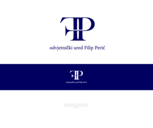 ODVJETNICKI URED FILIP PERIC/PERIC or just FP | Logo Design by Ng V Duc
