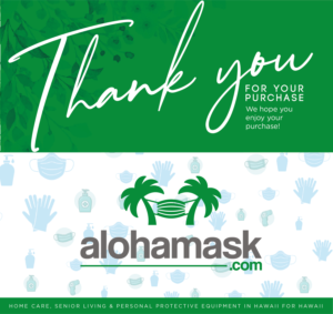 THANK YOU CARD FOR E-COMMERCE PPE BUSINESS  | Postkarten-Design von avi's