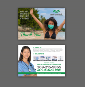 Postcard Design by chandrayaan.creative for Wilson Care Group | Design: #25151534